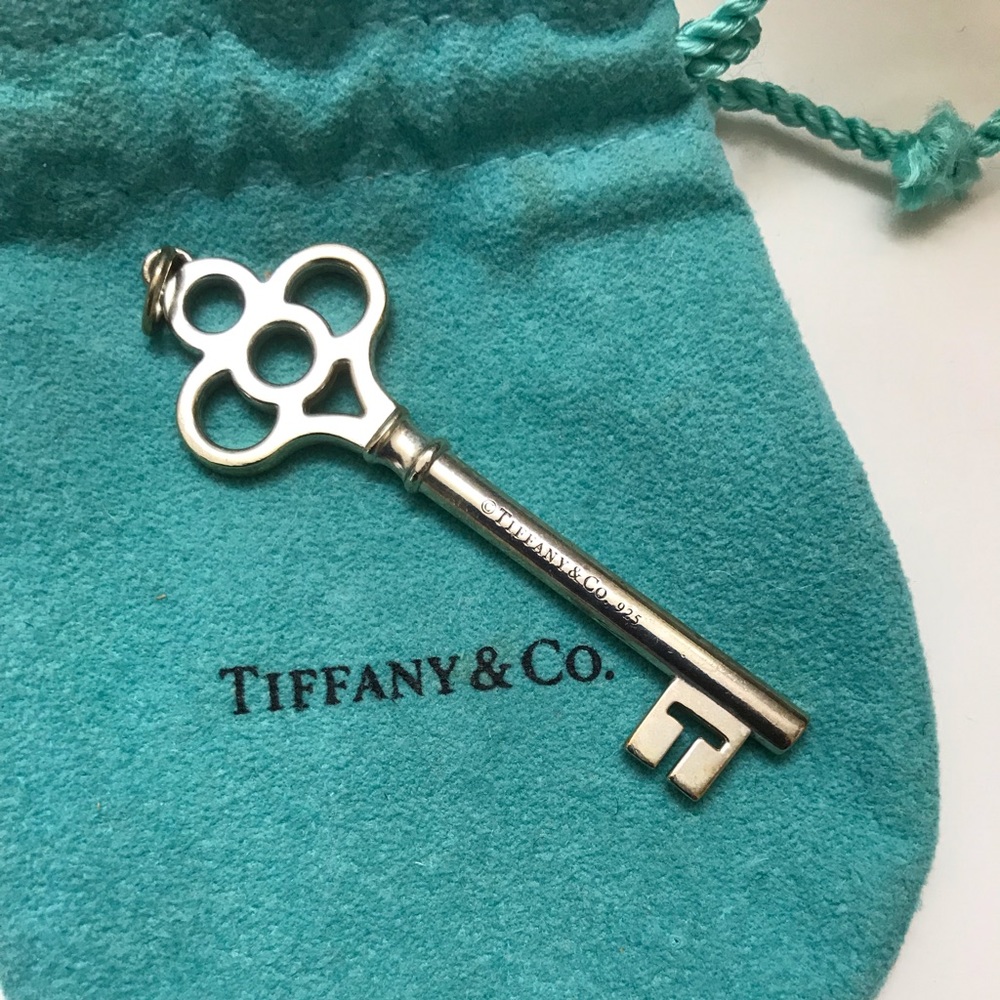Silver Tiffany Crown Key
